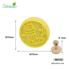 BM095-BM096-BM097-BM098-BM099-BM101-BM102-BM100-BM103 Christmas Cookie Stamp