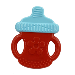 BT007 Bottle Shape Silicone Teether