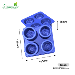 Best silicone ice cube trays | IC039 Ice shooter glass