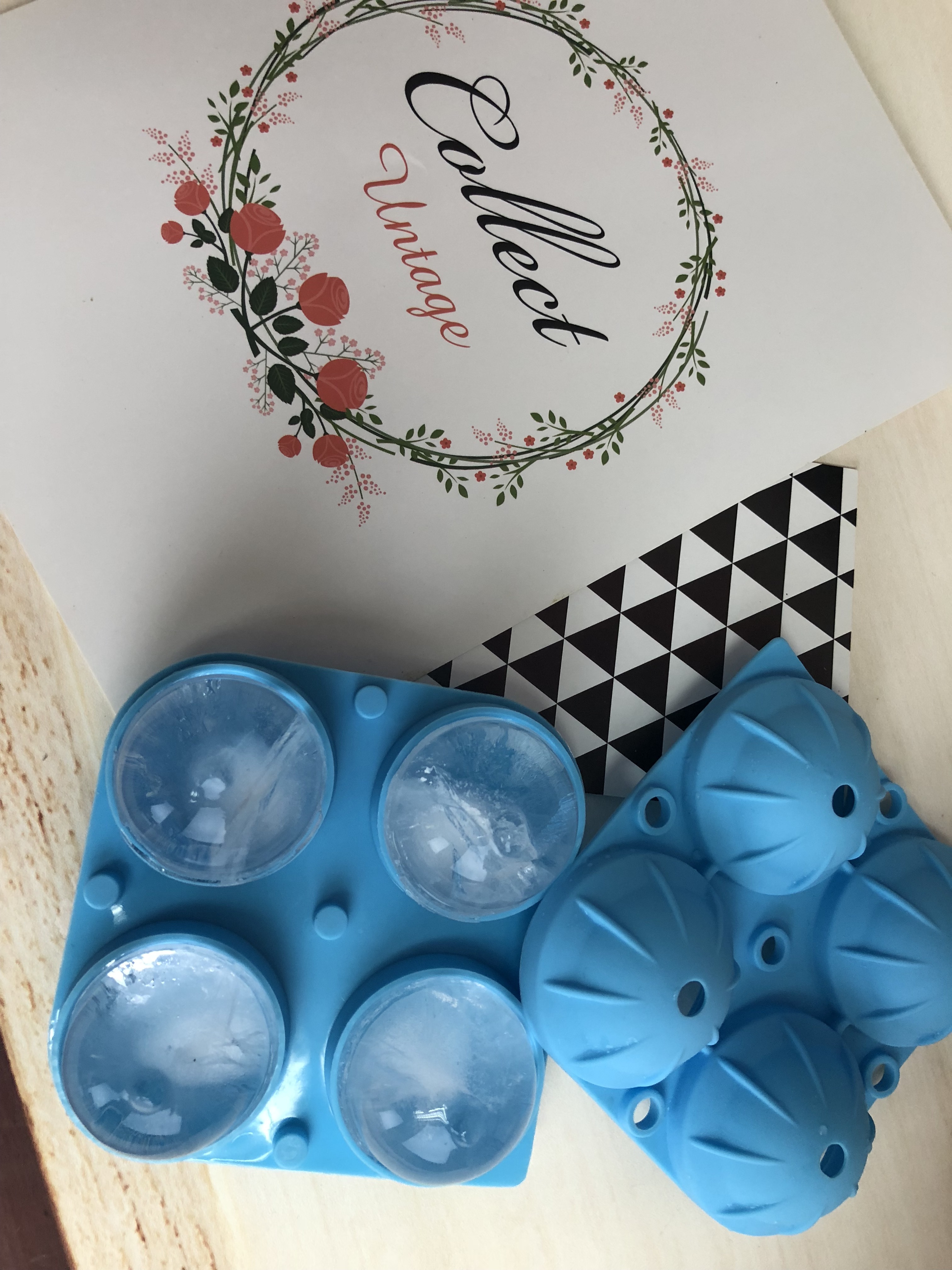 silicone ice ball | IC052 4 Cavity ice ball