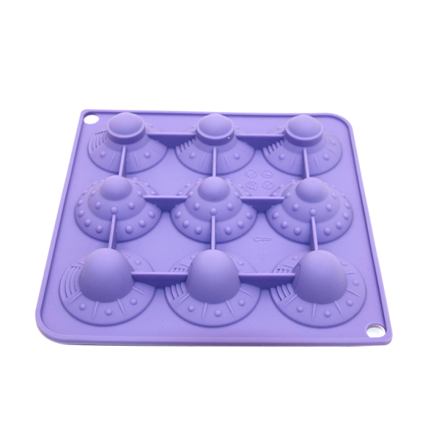 صينية مكعبات الثلج المصنوعة من السيليكون | IC058 صينية مكعبات الثلج UFO