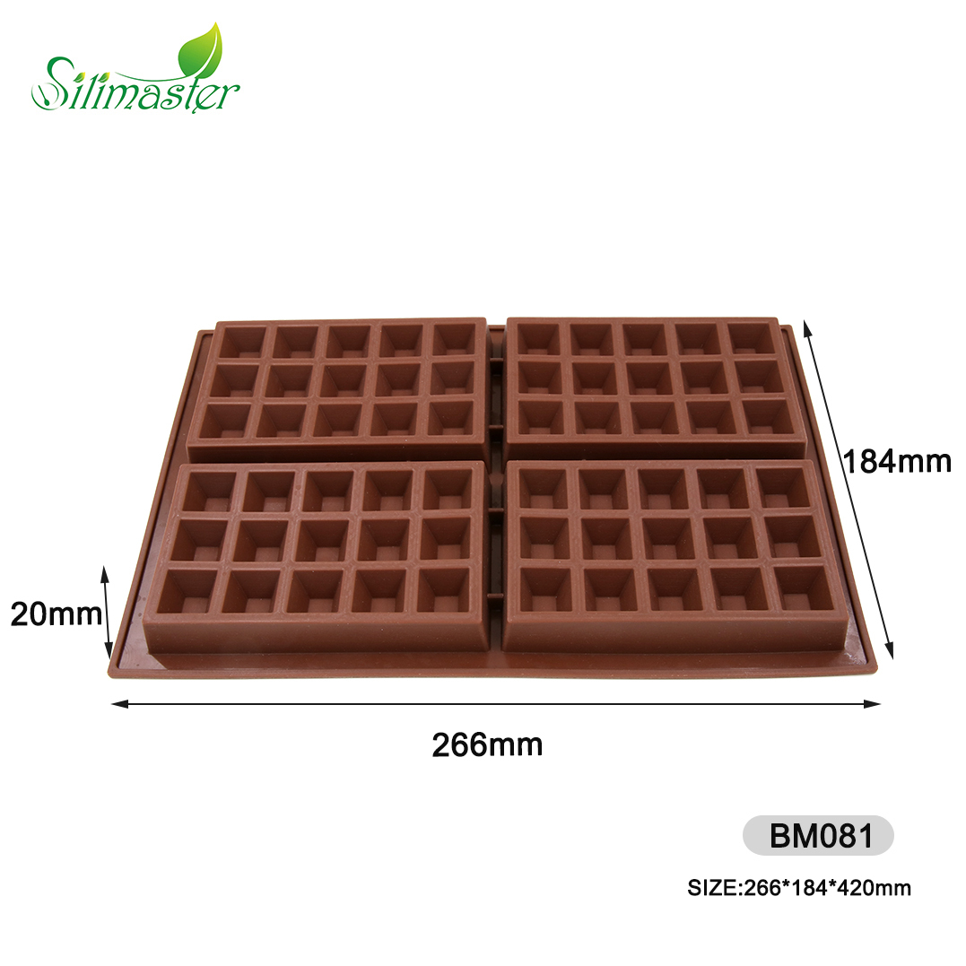 BM081 Standard Waffle Cake Mould | silicone cake mould