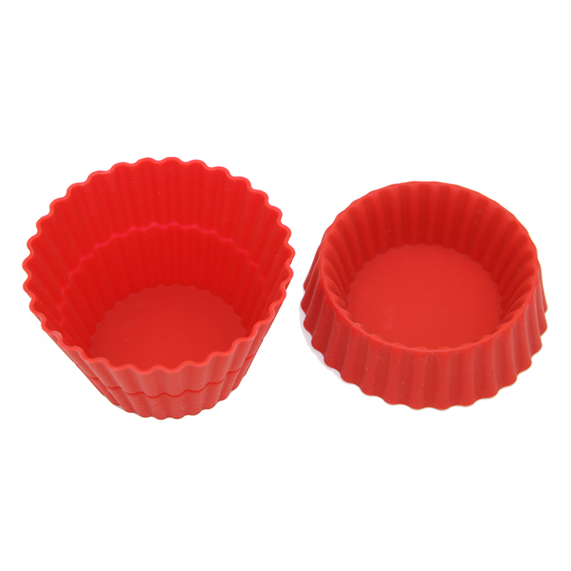 BM087 Foldable cup cake mould | silicone cake mould