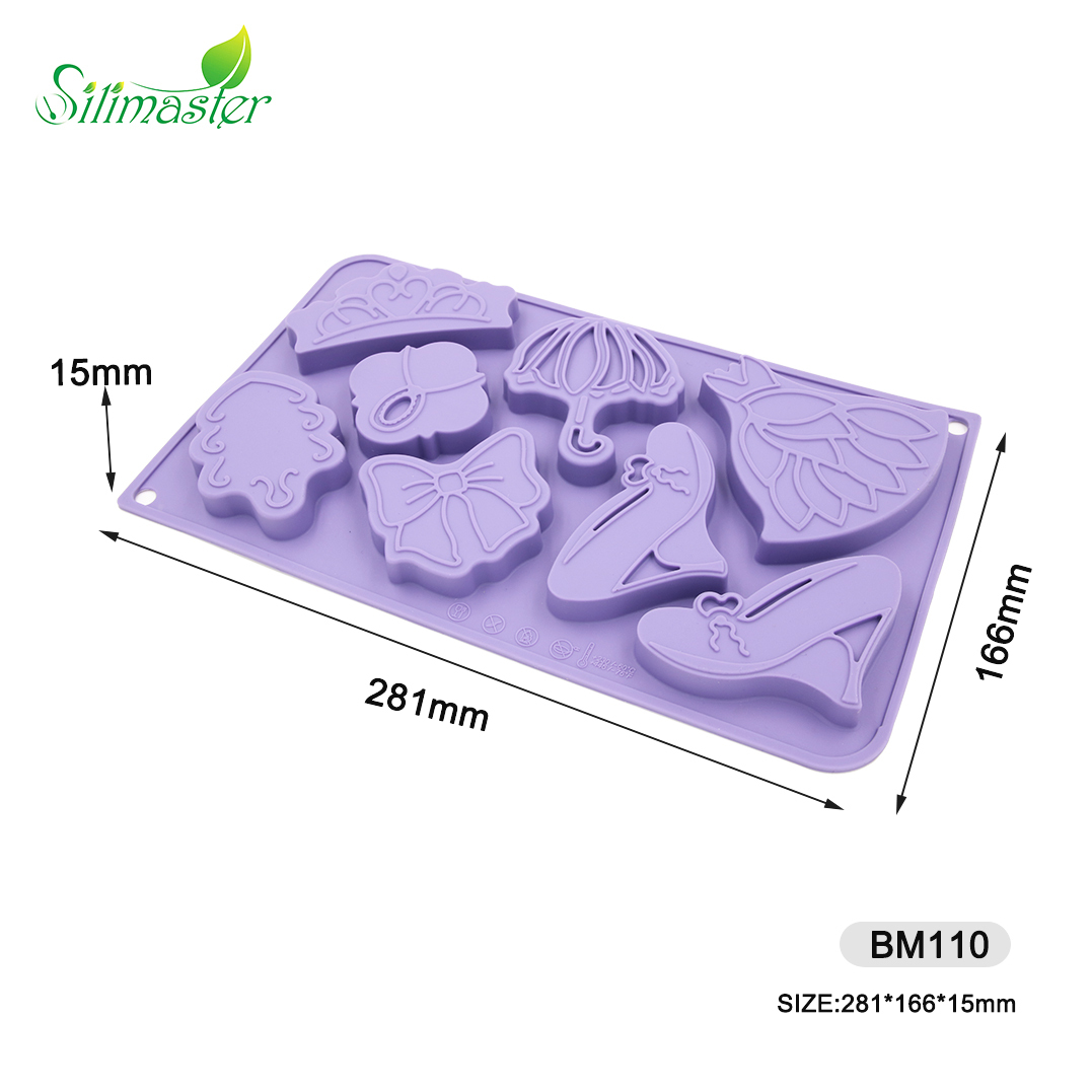 BM110 Girl Cookie / Biscuit Mould | silicone cake mould