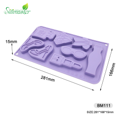 قالب بسكويت/كوكيز للبنات BM111 | قالب كيك سيليكون