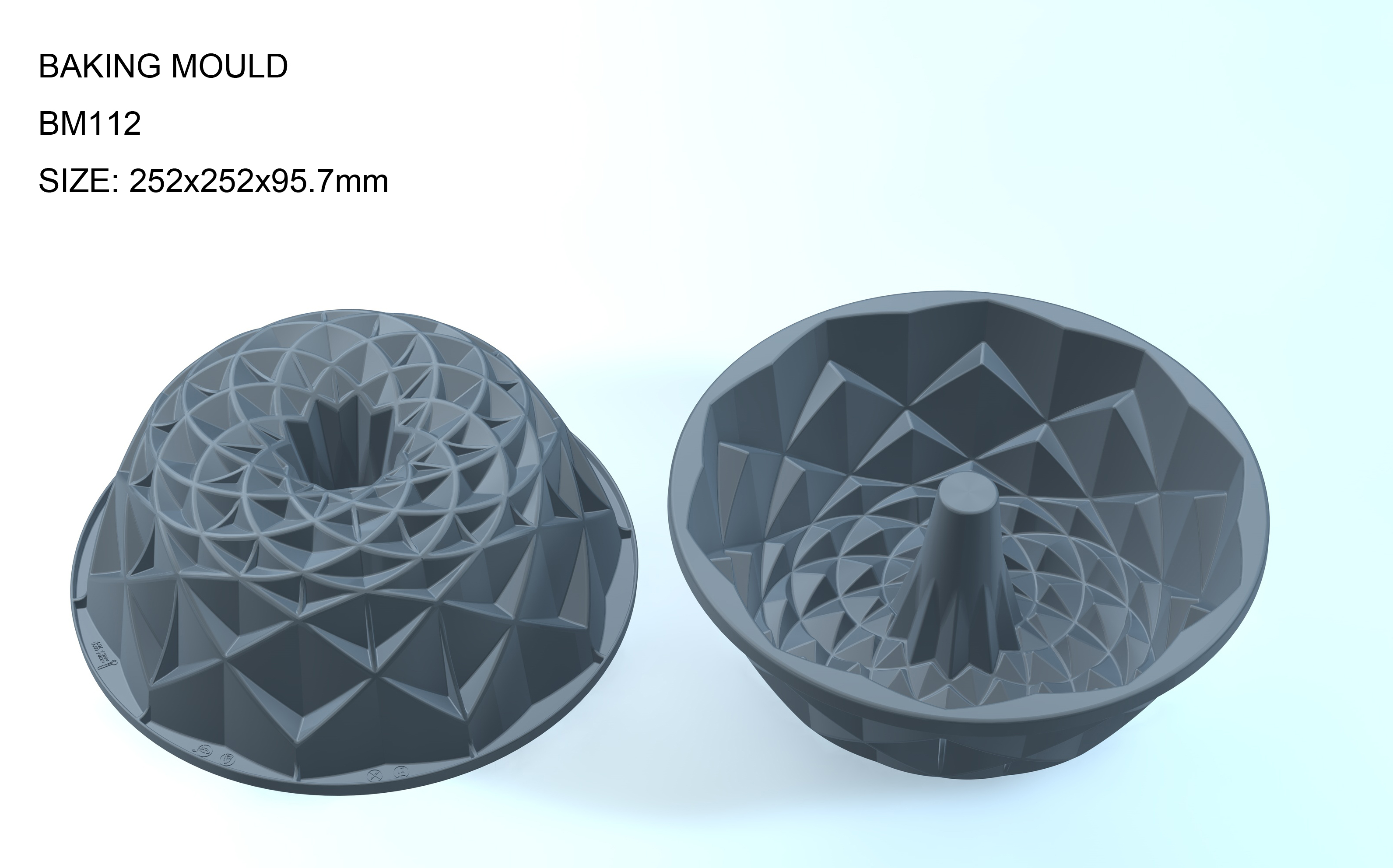 silicone cake mould | BM112 Round Shape Cake Mould