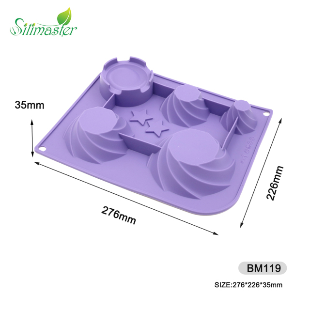 قوالب الخبز المصنوعة من السيليكون | BM119 3Dقوالب الخبز