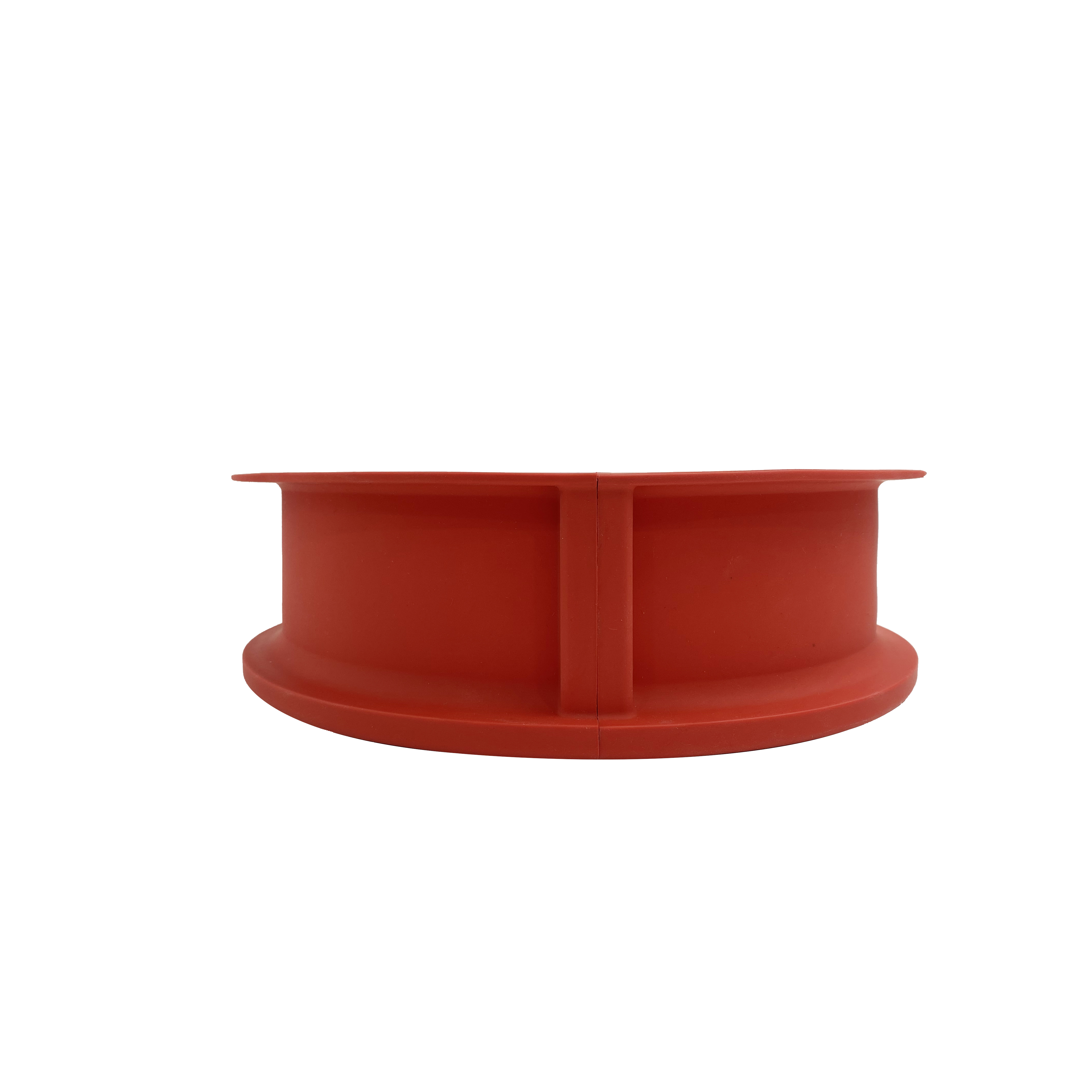 BM129 Baking Pan with Glass Bottom | silicone round baking pan