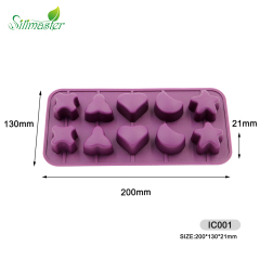 قالب سيليكون | IC001 قالب الشوكولاتة