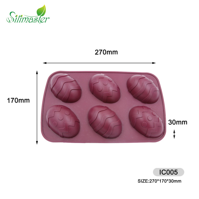 silicone mold | IC005 Egg shape chocolate mould