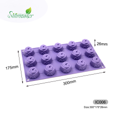 قالب كيك الورد IC006 | قالب كيك سيليكون