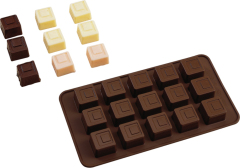 قالب شوكولاتة سيليكون | IC008 قالب شوكولاتة مربع