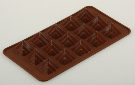 قالب سيليكون | IC009 قالب شوكولاتة هرمي