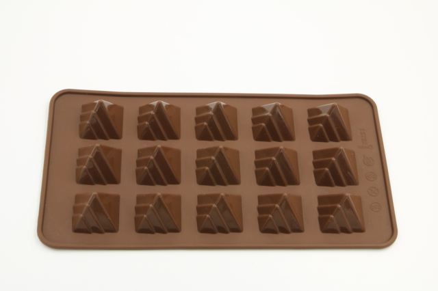 قالب سيليكون | IC009 قالب شوكولاتة هرمي