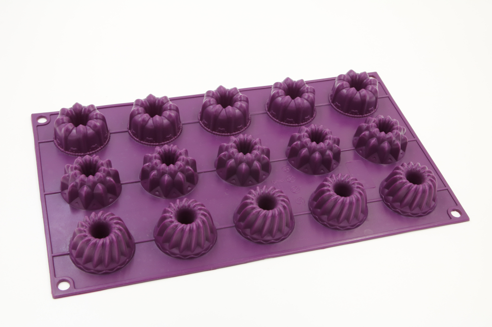 silicone muffin mold | IC011 Flower Mufifn mould