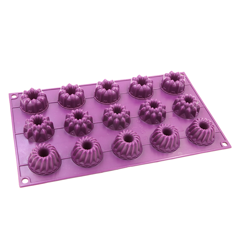 silicone muffin mold | IC011 Flower Mufifn mould