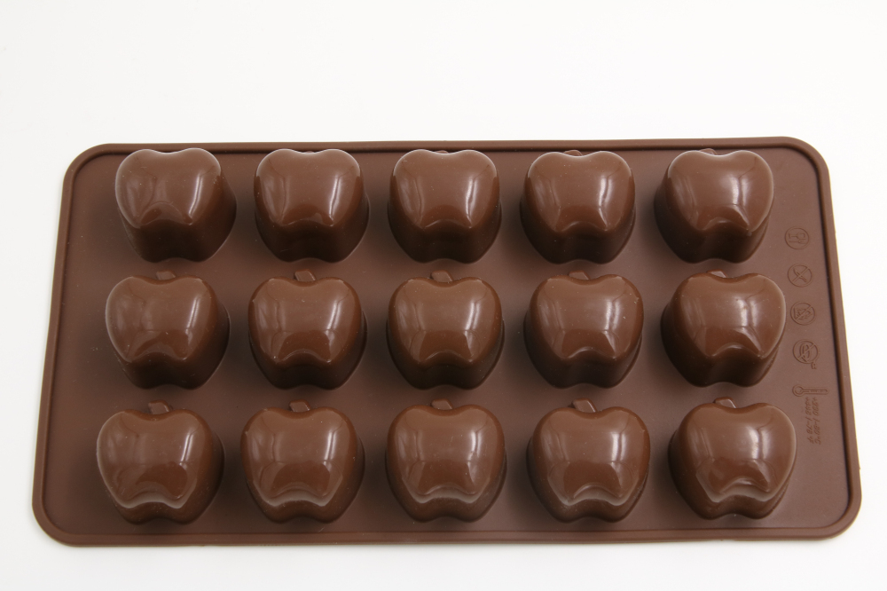 silicone chocolate mould | IC013 Applce chocolate mould