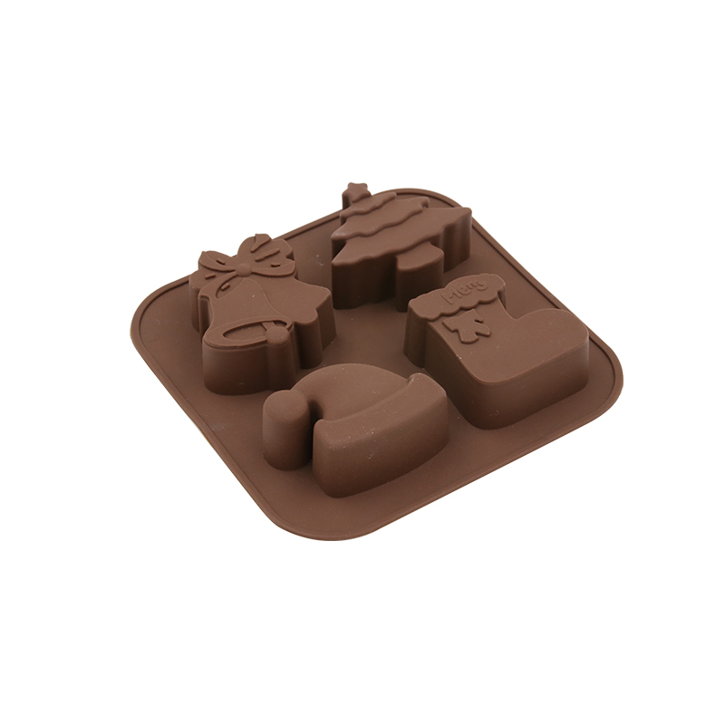 silicone mold | IC014 Mini Christmas Chocolate mould