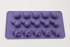 قالب شوكولاتة سيليكون | IC016 قالب شوكولاتة على شكل قلب