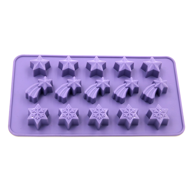 silicone mold | IC017 Star chocolate mould