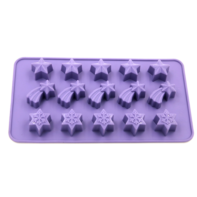 قالب سيليكون | قالب شوكولاتة على شكل نجمة IC017