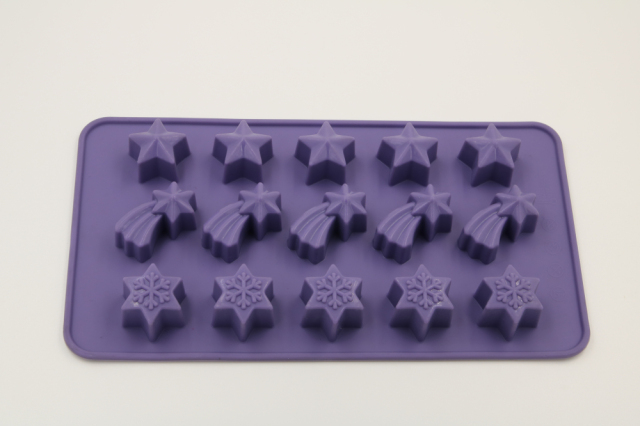 قالب سيليكون | قالب شوكولاتة على شكل نجمة IC017