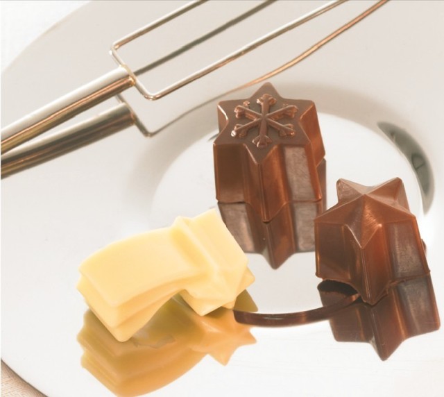 قالب سيليكون | قالب شوكولاتة على شكل نجمة IC017