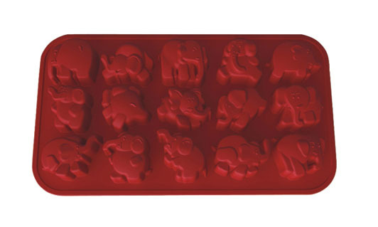 silicone chocolate mould | IC021 Baby Elephant Tray