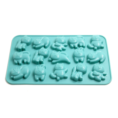 قالب شوكولاتة سيليكون | صينية فيل صغير IC021