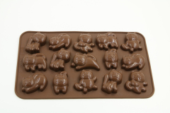 قالب شوكولاتة سيليكون | IC024 قالب شوكولاتة قطة