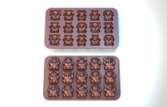 silicone chocolate mould | IC026 Animal Heart Chiocolate Mould