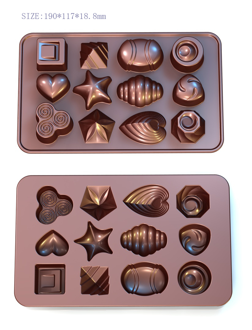 silicone chocolate mould | IC046 Multi chocolate mould