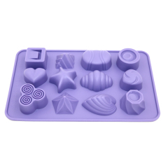 قالب شوكولاتة سيليكون | IC046 قالب شوكولاتة متعدد