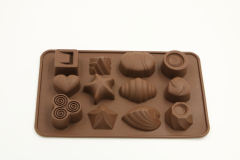 قالب شوكولاتة سيليكون | IC046 قالب شوكولاتة متعدد