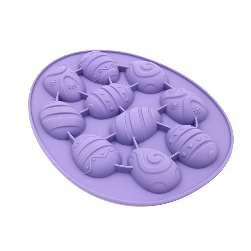 high quality silicone chocolate mould | IC056 Easter Egg Chocolate mould
