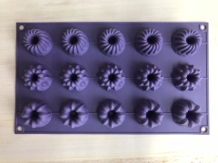 قالب الكعك المصنوع من السيليكون | IC011 قالب الكعك المصنوع من الزهور