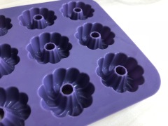 silicone chocolate mould | IC036 15Cup Donut Chocolate Mould