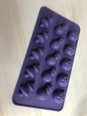 قالب شوكولاتة سيليكون | IC016 قالب شوكولاتة على شكل قلب