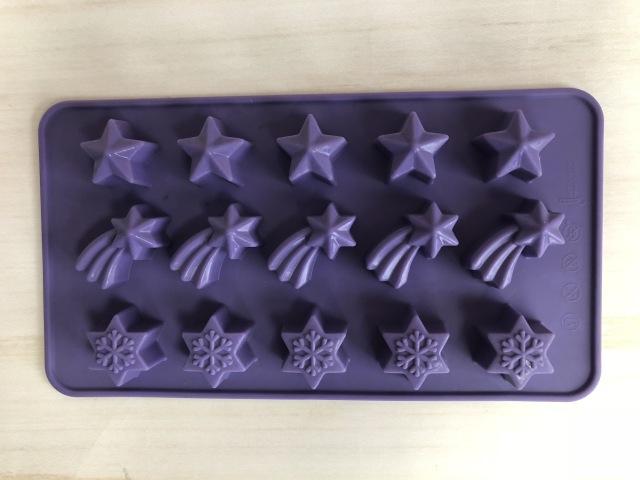 قالب سيليكون | قالب شوكولاتة على شكل نجمة IC017