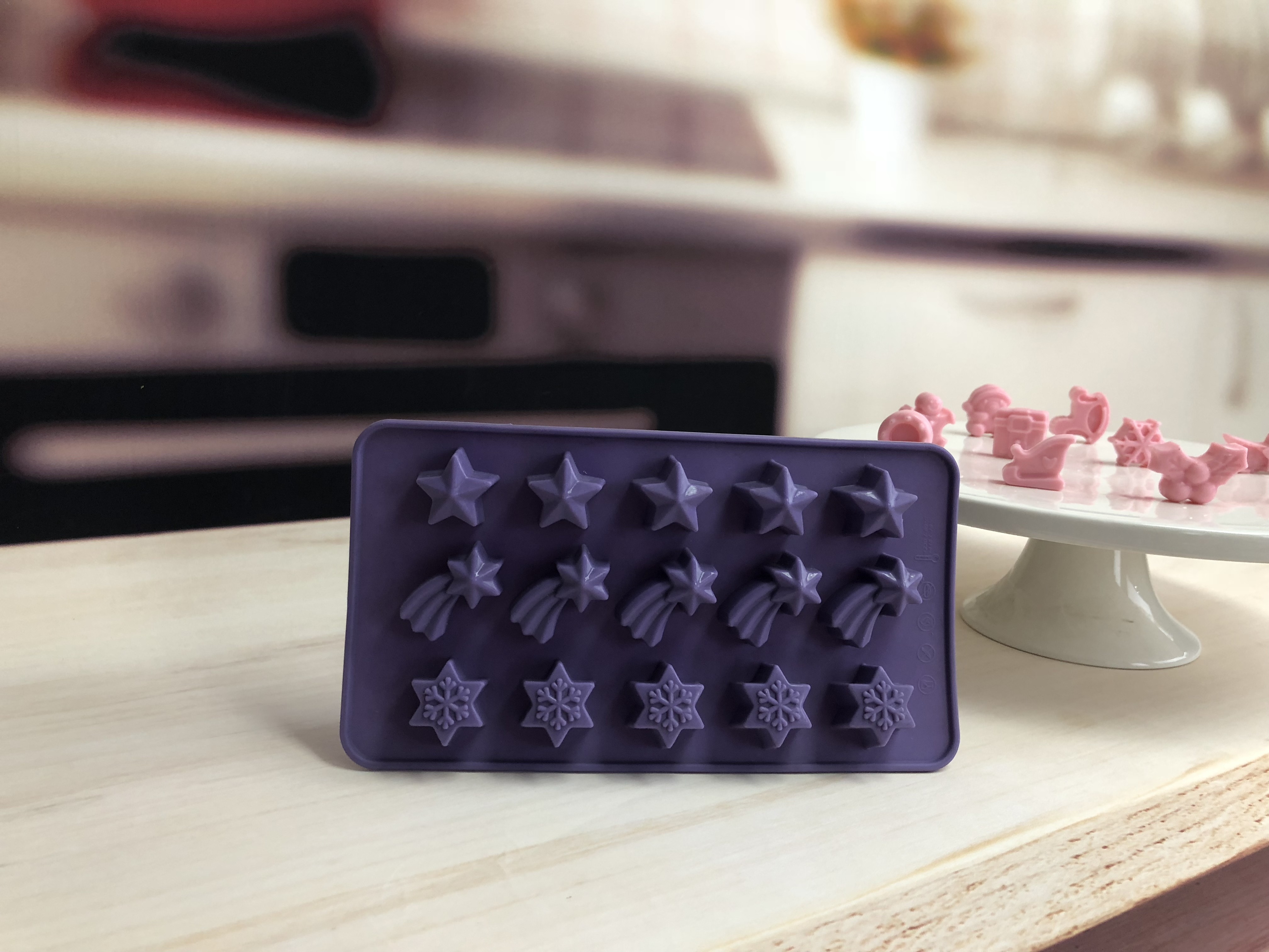 silicone mold | IC017 Star chocolate mould