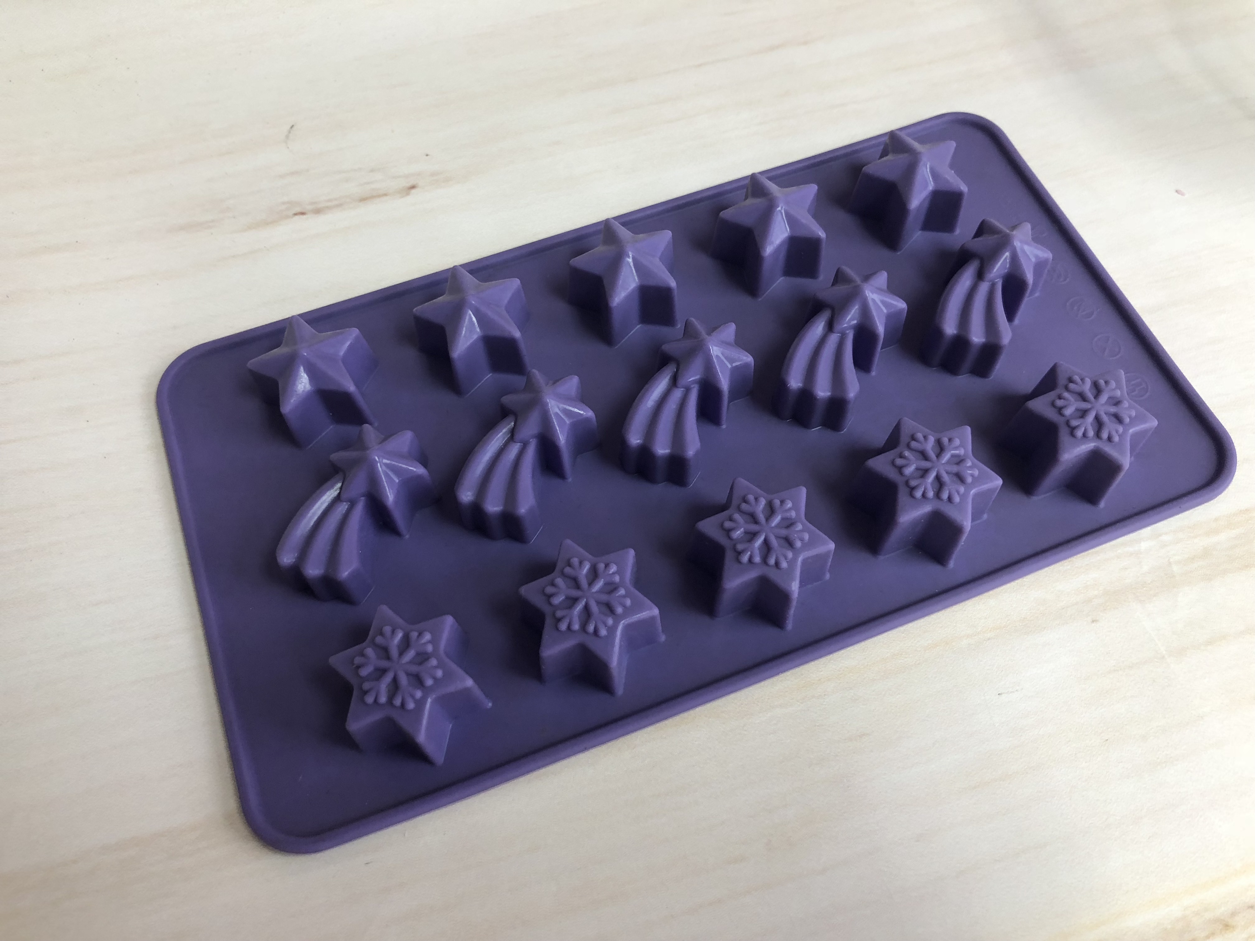 silicone mold | IC017 Star chocolate mould
