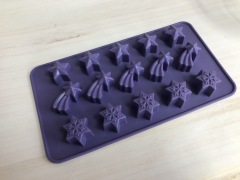 قالب سيليكون | قالب شوكولاتة على شكل نجمة IC017