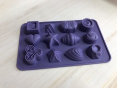 قالب شوكولاتة سيليكون | IC046 قالب شوكولاتة متعدد