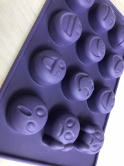 silicone chocolate mould | IC047 Emoji chocolate mould