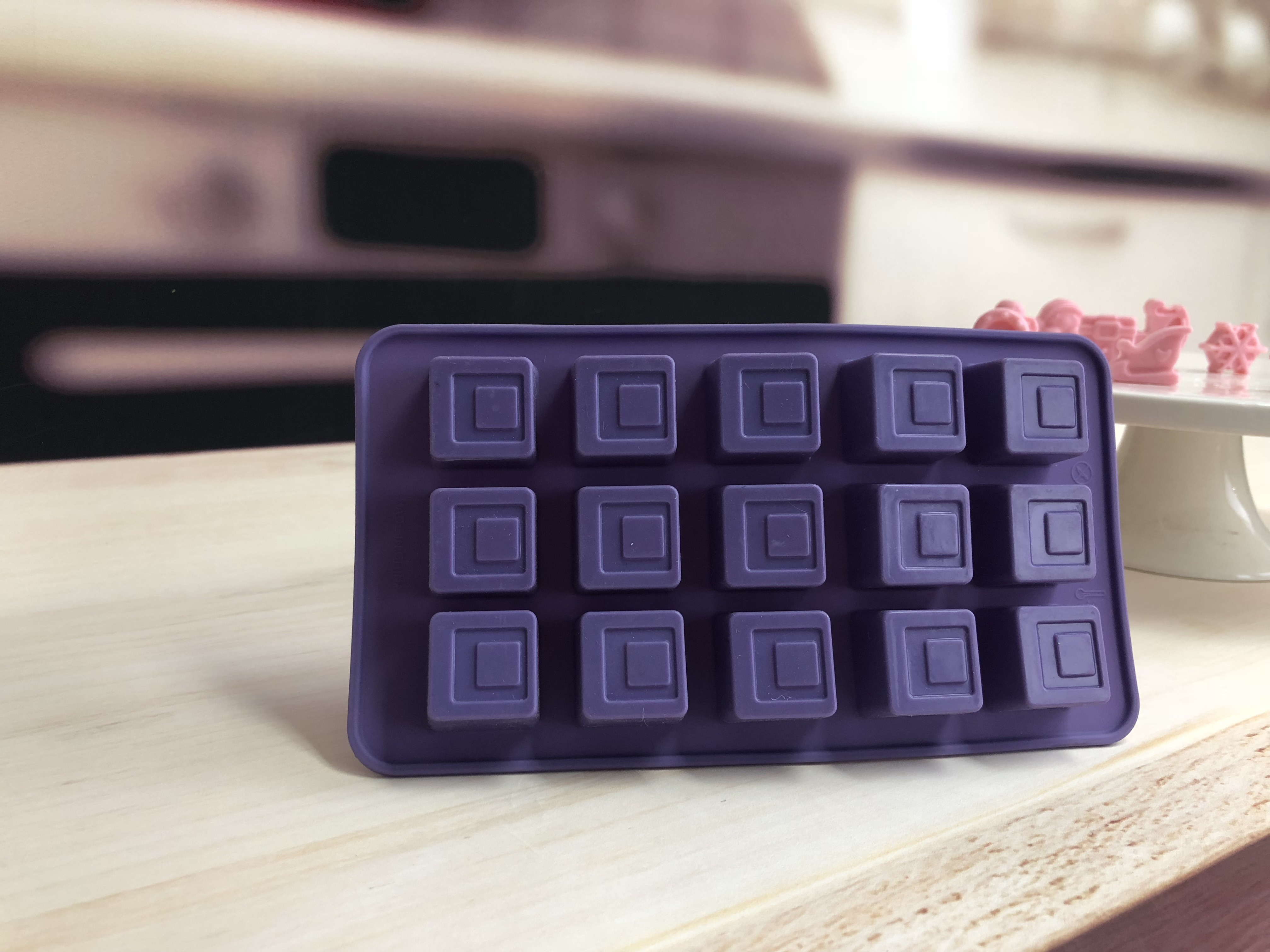 silicone chocolate mould | IC008 Square chocolate mould