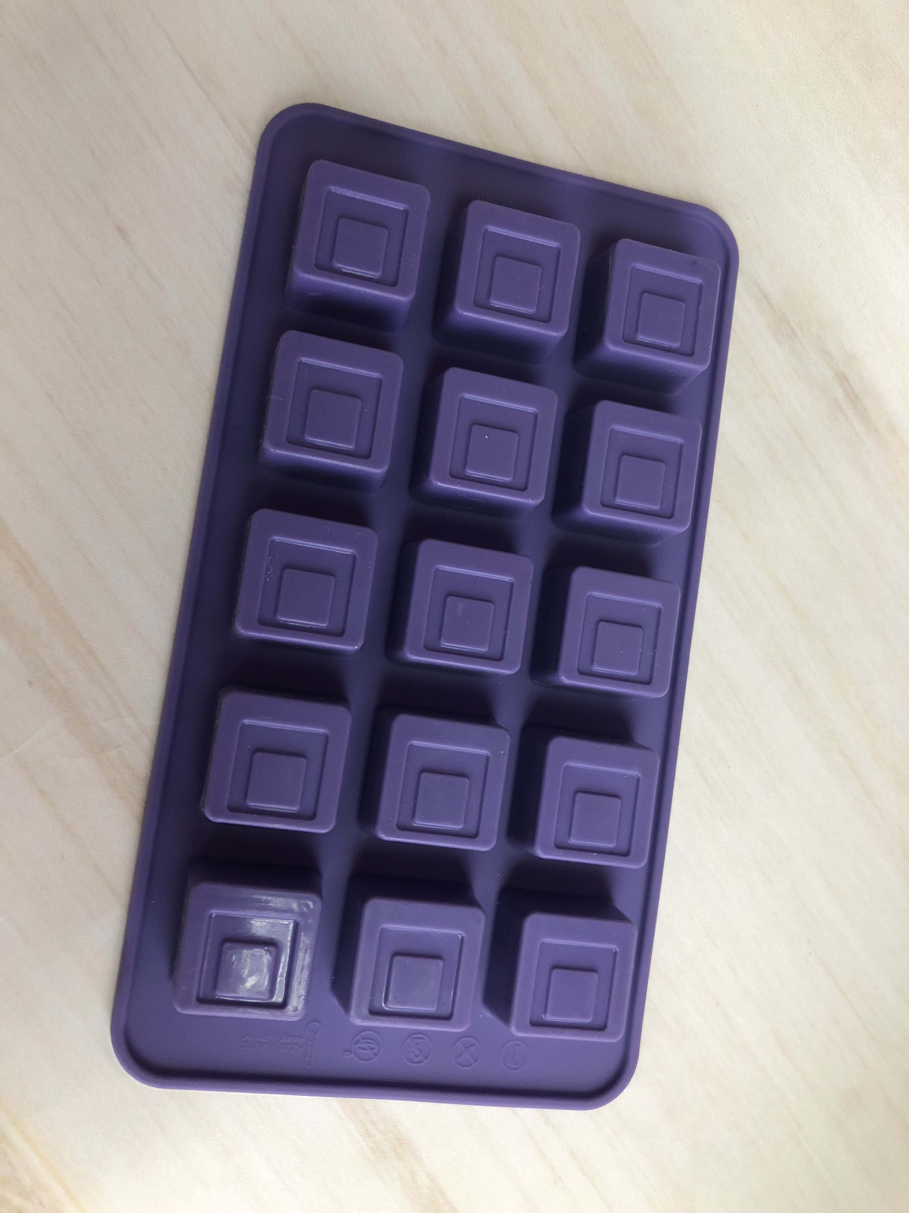 silicone chocolate mould | IC008 Square chocolate mould