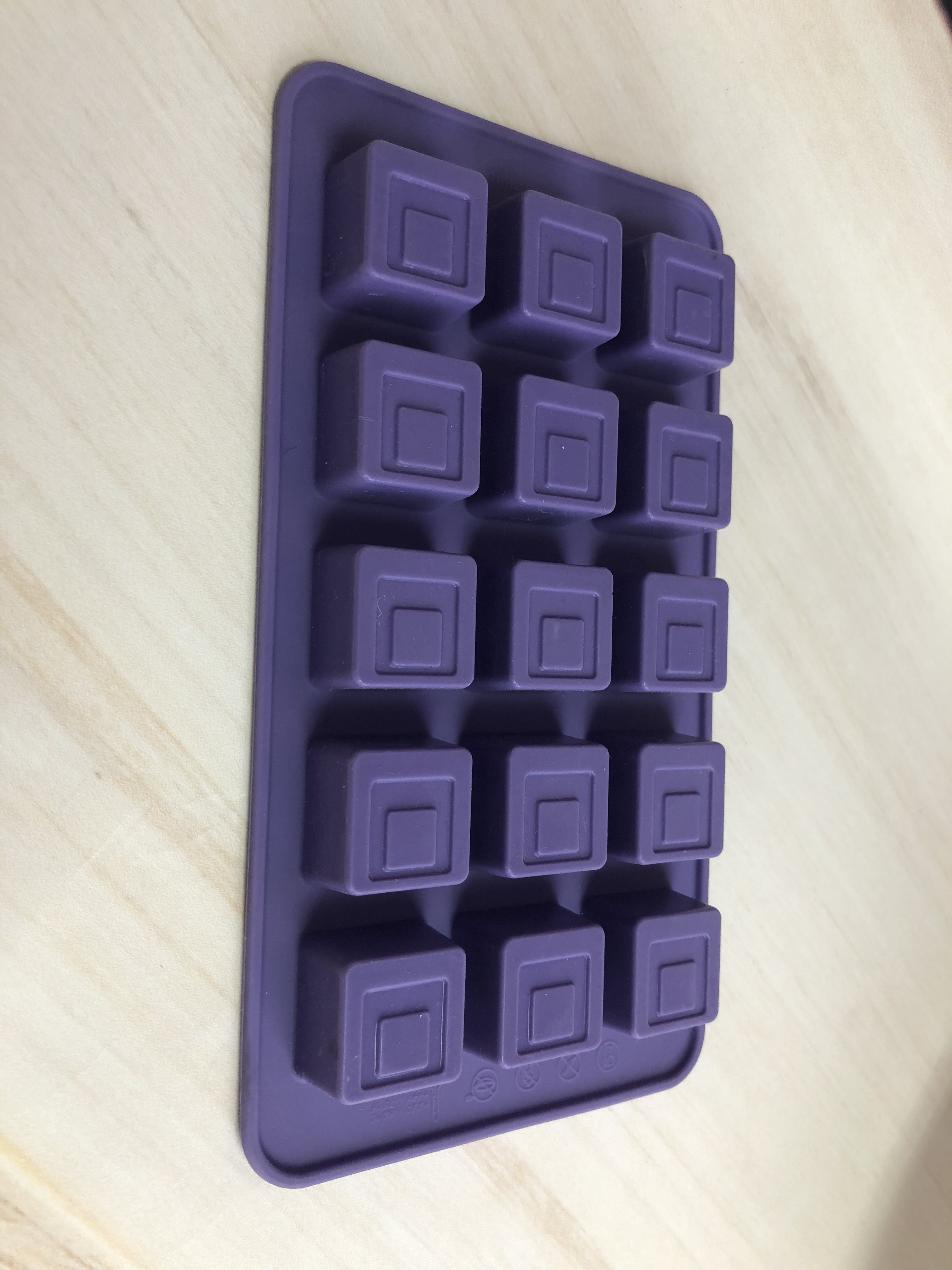 silicone chocolate mould | IC008 Square chocolate mould