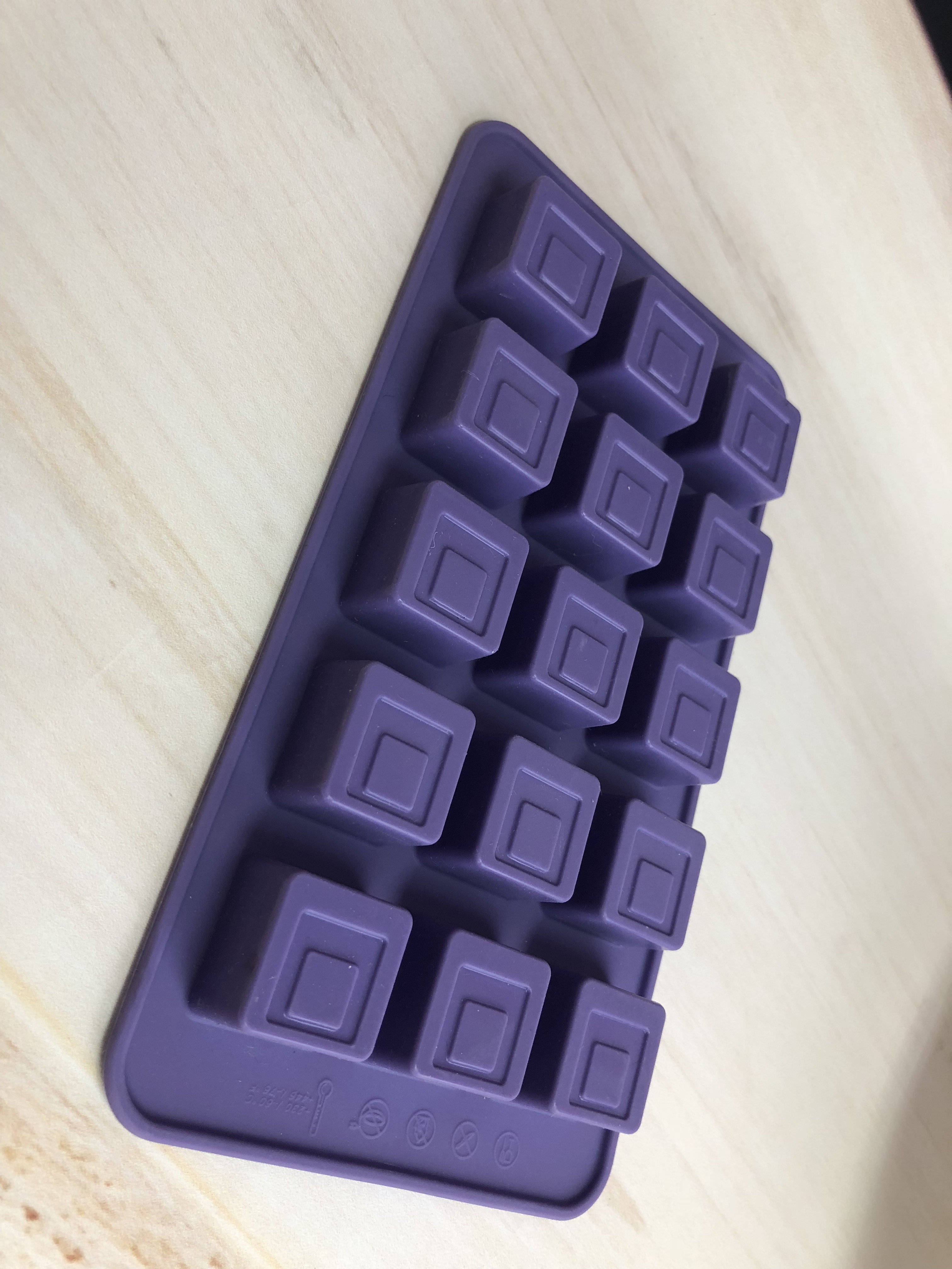 silicone chocolate mould | IC008 Square chocolate mould