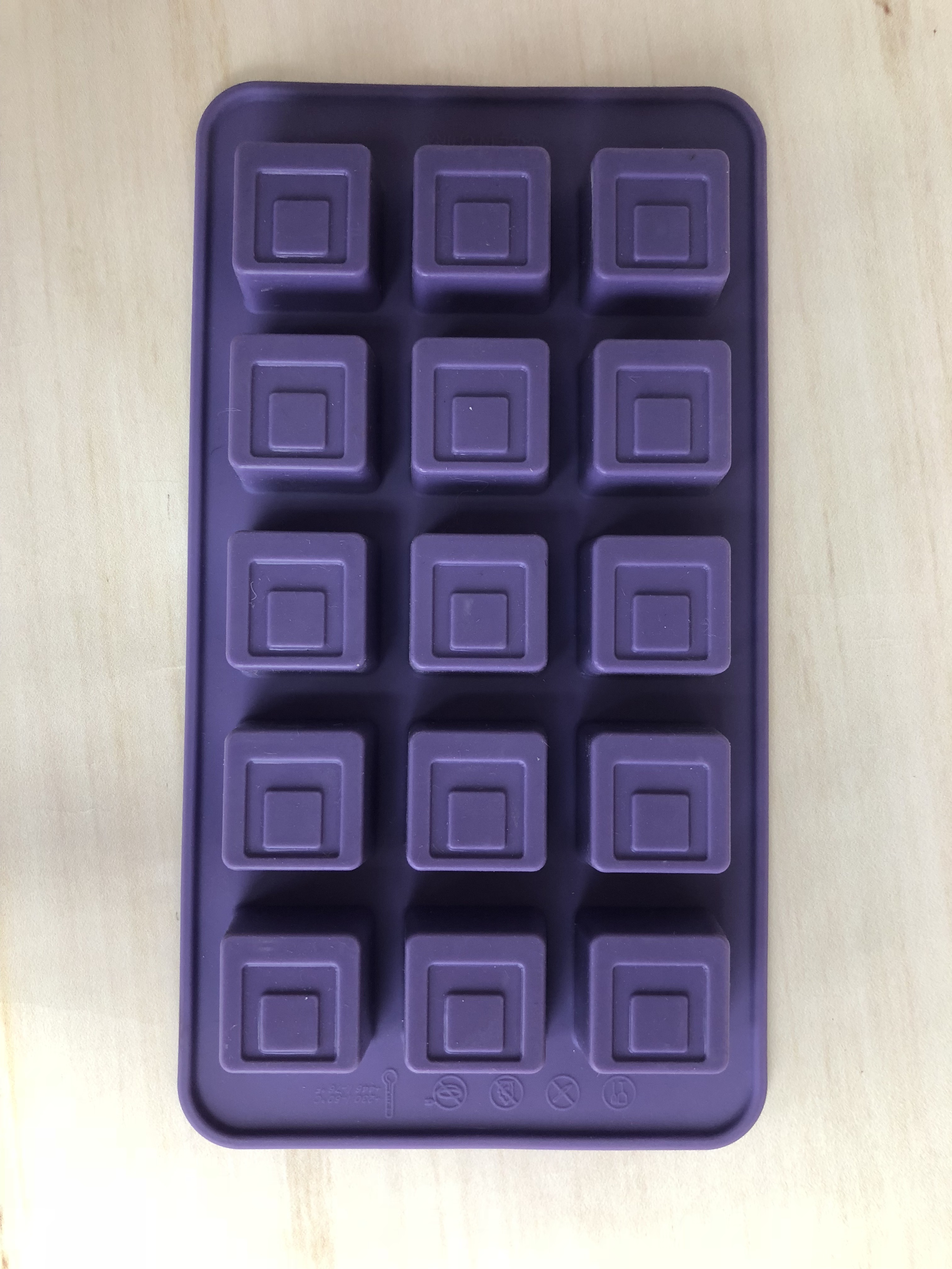 silicone chocolate mould | IC008 Square chocolate mould