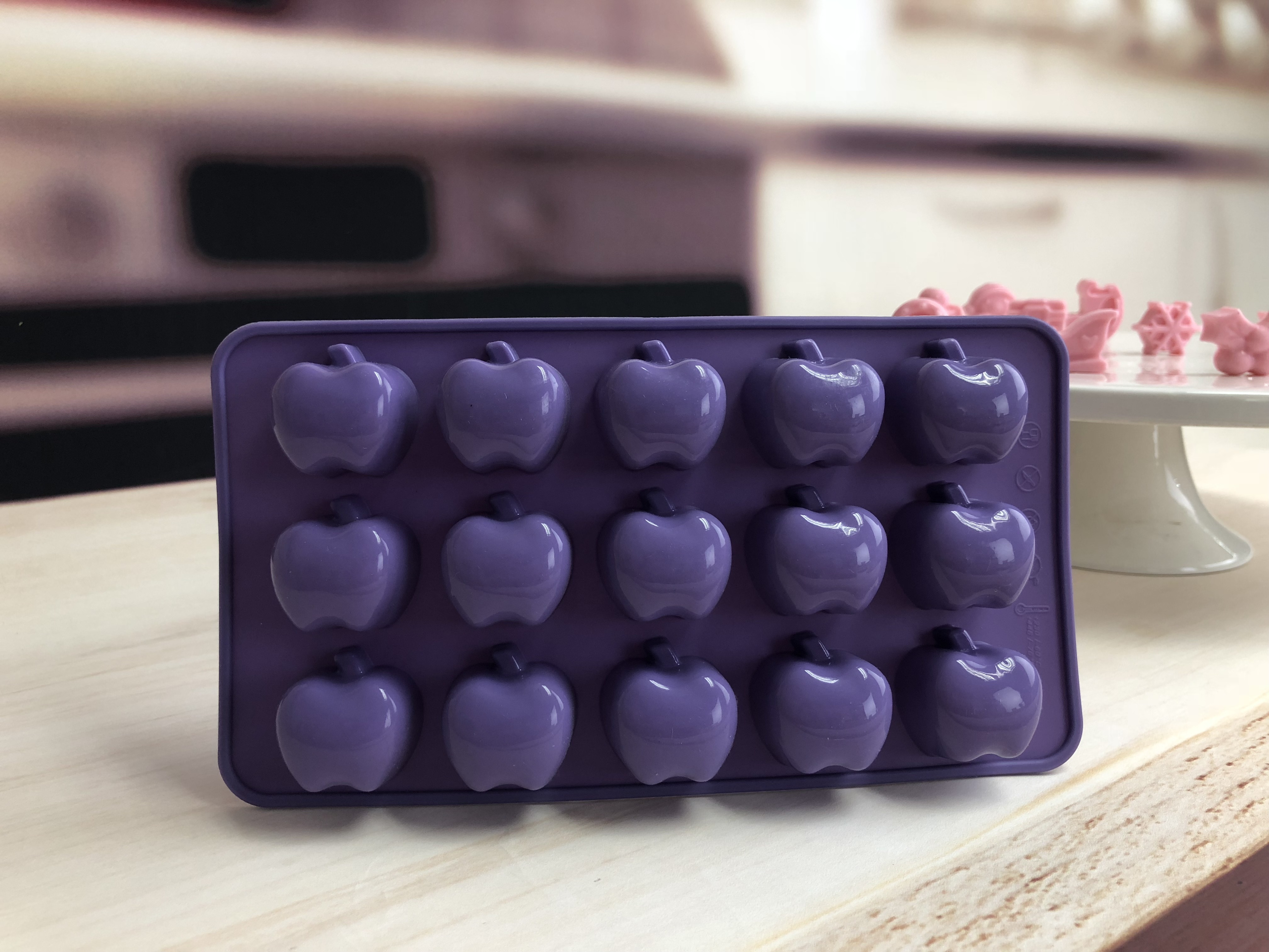 silicone chocolate mould | IC013 Applce chocolate mould